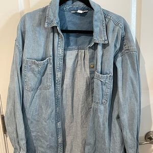 Old Navy Boyfriend Denim Shirt
